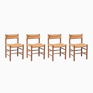 Mid-Century Dordogne Dining Chairs by Charlotte Perriand, Set of 4-JRP-1750381