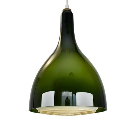 Mid-Century Double Glass Pendant Light in the style of Fog and Mørup-HJP-1699862