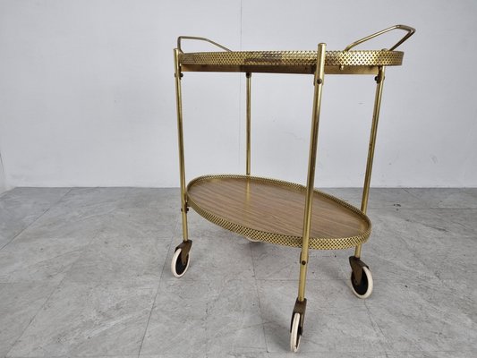 Mid-Century Drinks Trolley, 1950s-IRH-1383173