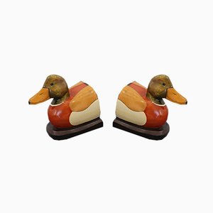 Mid-Century Duck Bookends, Set of 2-JWH-860750