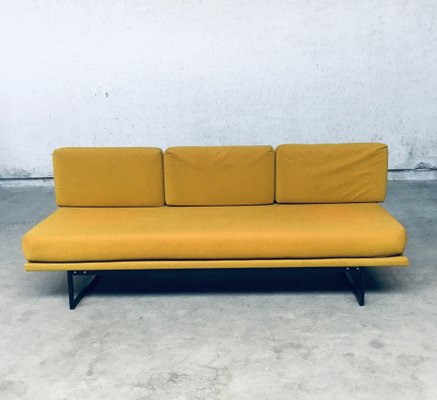 Mid-Century Dutch 3 Seat Sofa Daybed, 1960s-RQV-1336870