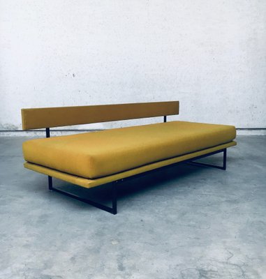 Mid-Century Dutch 3 Seat Sofa Daybed, 1960s-RQV-1336870