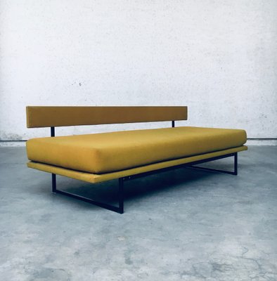 Mid-Century Dutch 3 Seat Sofa Daybed, 1960s-RQV-1336870