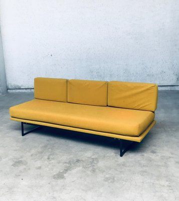 Mid-Century Dutch 3 Seat Sofa Daybed, 1960s-RQV-1336870