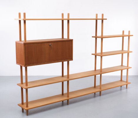 Mid-Century Dutch Cabinet Stokkenkast Wall Unit by Willem Lutjens for Stokke, 1960s-GCG-1718379