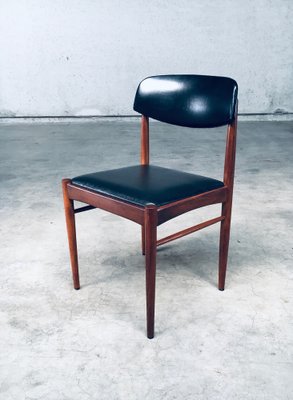 Mid-Century Dutch Design Dining Chairs, 1960s, Set of 4-RQV-1823479