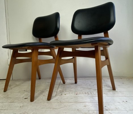 Mid-Century Dutch Dining Chairs from Admis, 1960s, Set of 2-WZZ-1152644