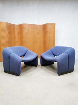 Mid-Century Dutch F598 Groovy M Easy Chair by Pierre Paulin for Artifort, 1970s-BW-1263002