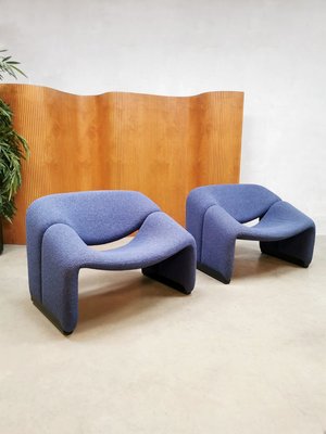 Mid-Century Dutch F598 Groovy M Easy Chair by Pierre Paulin for Artifort, 1970s-BW-1263002