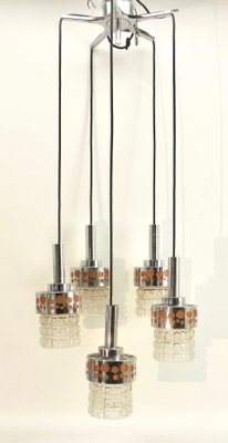 Mid-Century Dutch Orange Pendant Lamp, 1965-MJY-1148893