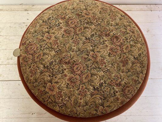 Mid-Century Dutch Ottoman Pouf with Fringes, 1960s-WZZ-1152655