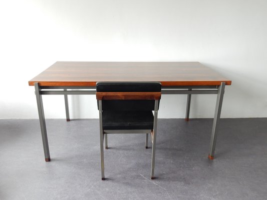 Mid-Century Dutch Rosewood Dining Table & Chairs Set from Topform, 1960s, Set of 2-NV-2020484