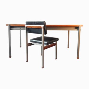 Mid-Century Dutch Rosewood Dining Table & Chairs Set from Topform, 1960s, Set of 2-NV-2020484