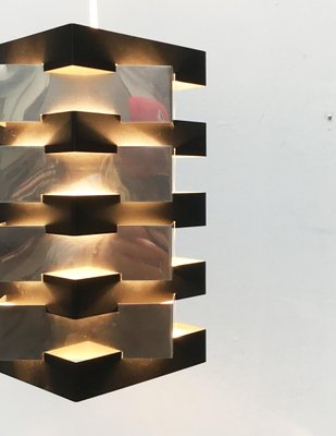 Mid-Century Dutch Star Pendant Lamp by J. J. M. Hoogervorst for Anvia-UAH-868998