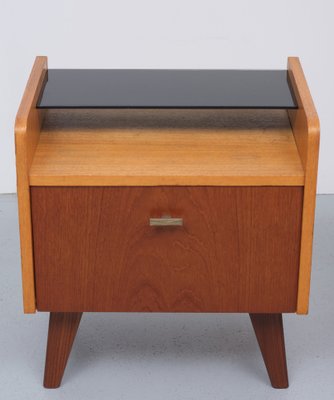 Mid-Century Dutch Teak Nightstands, 1960s, Set of 2-GCG-1240759