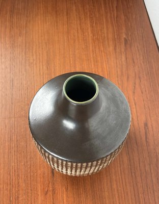 Mid-Century East German GDR Pottery Vase from Veb Haldensleben, 1960s-UAH-2033193