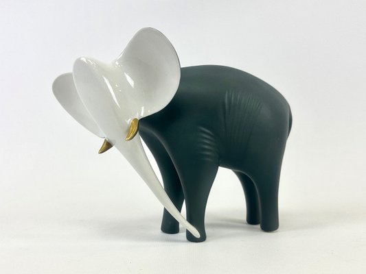 Mid-Century Elephant Figurine by Jaroslav Jezek for Royal Dux, 1960s-ZCY-2028401