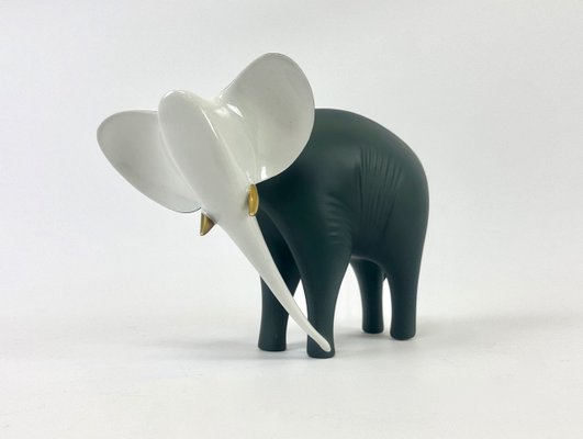 Mid-Century Elephant Figurine by Jaroslav Jezek for Royal Dux, 1960s-ZCY-2028401