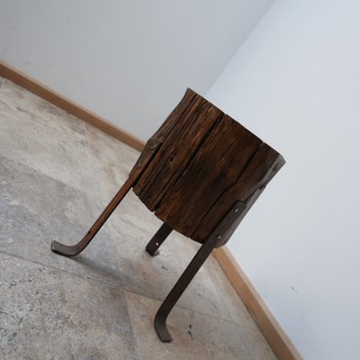 Mid-Century English Stump Side Table-JRP-1081741