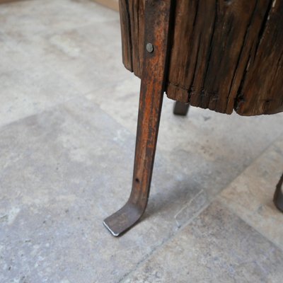 Mid-Century English Stump Side Table-JRP-1081741