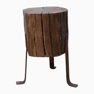 Mid-Century English Stump Side Table-JRP-1081741