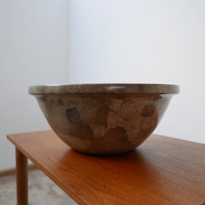 Mid-Century English Tessellated Ceramic Bowl-JRP-1097958