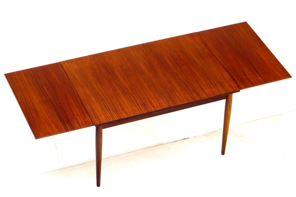 Mid-Century Extendable Dining Table in Rosewood, 1960s-UBE-1402764