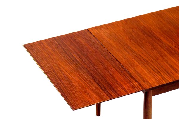 Mid-Century Extendable Dining Table in Rosewood, 1960s-UBE-1402764