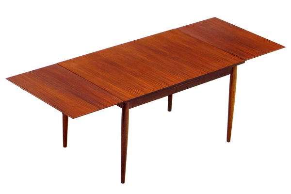 Mid-Century Extendable Dining Table in Rosewood, 1960s-UBE-1402764