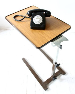 Mid-Century Extendable Office Desk in Metal, 1960s-OXJ-742531