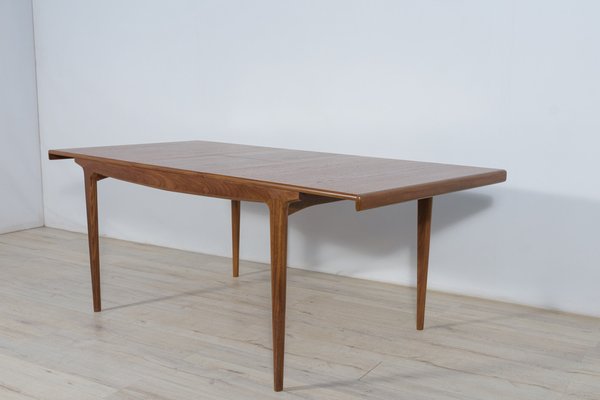 Mid-Century Extendable Teak Dining Table from Younger, 1960s-NIT-1371314