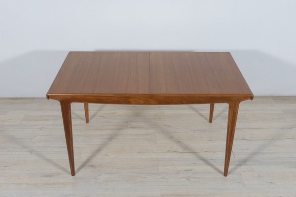 Mid-Century Extendable Teak Dining Table from Younger, 1960s-NIT-1371314