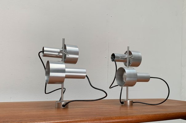 Mid-Century FA2 Minimalist Double Ceiling Lamps by Peter Nelson for Architectural Lighting Company, England, 1960s, Set of 2-UAH-1427265