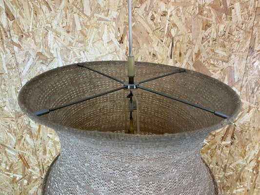 Mid-Century Fabric Tube Pendant Lamp, 1960s-EJL-1073277