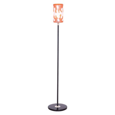 Mid-Century Floor Lamp in Steel, Czechia, 1960s-WHY-1724408