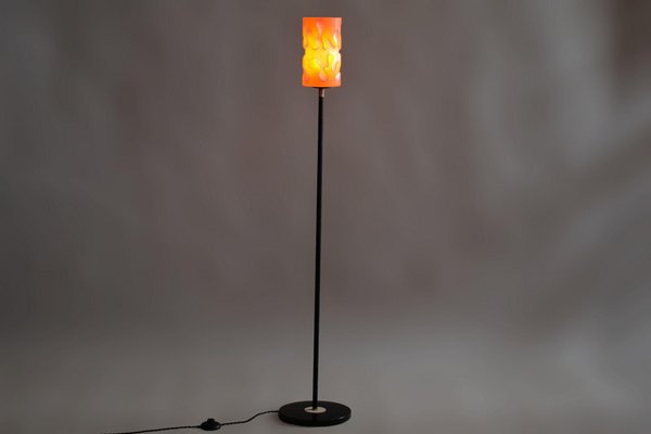 Mid-Century Floor Lamp in Steel, Czechia, 1960s-WHY-1724408