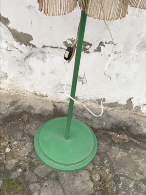 Mid-Century Floor Lamp with Plastic Shade, 1950s-OXJ-1726497