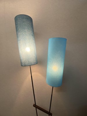 Mid-Century Floor Lamp with Two Fluorescent Spots from Richard Essig, 1960s-PYR-1438647