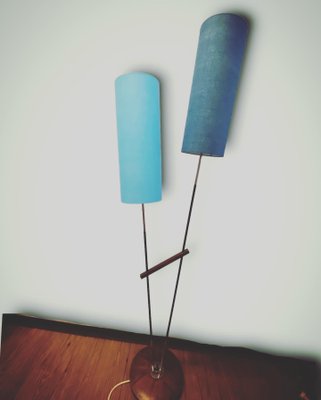 Mid-Century Floor Lamp with Two Fluorescent Spots from Richard Essig, 1960s-PYR-1438647