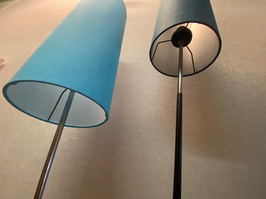 Mid-Century Floor Lamp with Two Fluorescent Spots from Richard Essig, 1960s-PYR-1438647