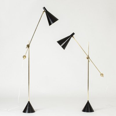 Mid-Century Floor Lamps by Tapio Wirkkala, 1950s, Set of 2-NL-1746674