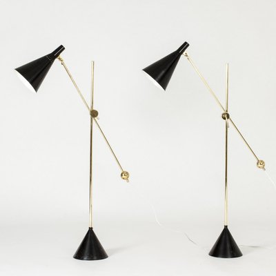 Mid-Century Floor Lamps by Tapio Wirkkala, 1950s, Set of 2-NL-1746674