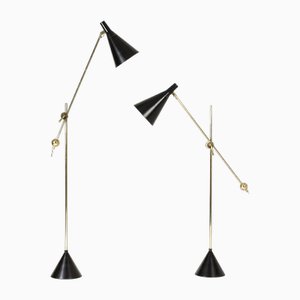 Mid-Century Floor Lamps by Tapio Wirkkala, 1950s, Set of 2-NL-1746674