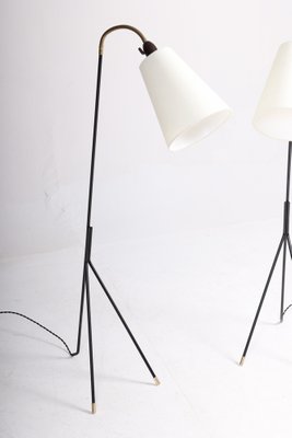 Mid-Century Floor Lamps from Holm Sørensen & Co, Denmark, 1950s, Set of 2-FK-1284326