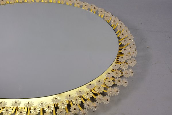 Mid-Century Flower Backlit Mirror by Rupert Nikoll-CIP-782966