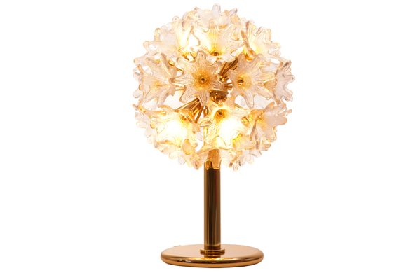 Mid-Century Flower Lamp in Murano Glass by Paolo Venini for Veart, 1960s-KIJ-1382883