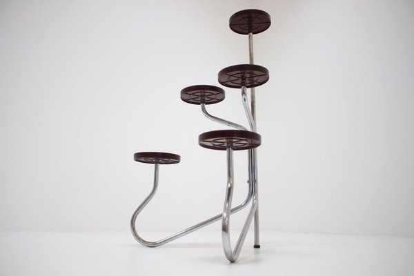 Mid-Century Flower Stand, Czechoslovakia, 1940s-TZ-729626