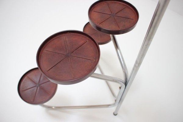 Mid-Century Flower Stand, Czechoslovakia, 1940s-TZ-729626