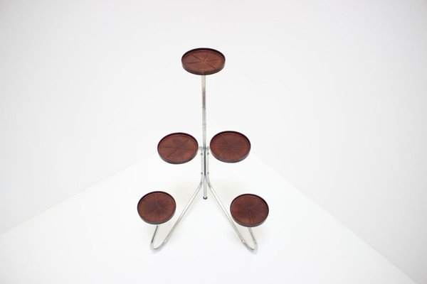 Mid-Century Flower Stand, Czechoslovakia, 1940s-TZ-729626