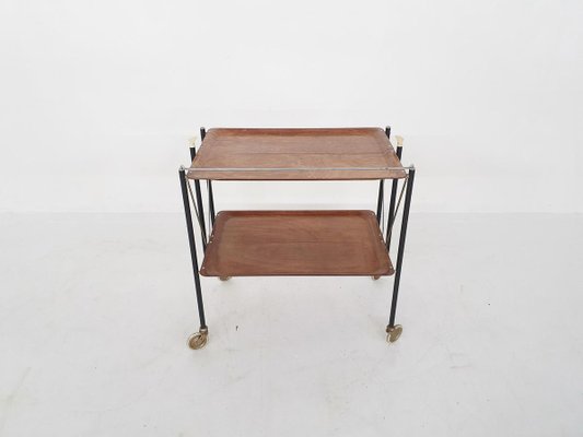 Mid-Century Foldable Serving Trolley, 1960s-ZO-907185